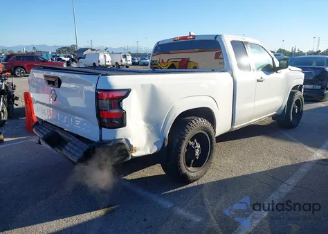 2022 Nissan Frontier King Cab S 4X2 z USA, uszkodzony, nr VIN 1N6ED1CL5NN618251